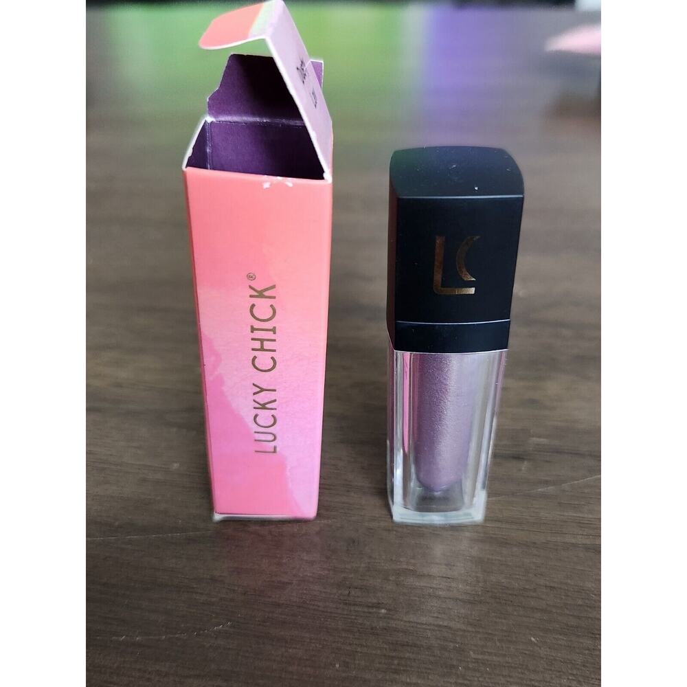 LUCKY CHICK Liquid Eyeshadow in Rose Quartz 3.5 ml, Full Size new - Picture 5 of 5
